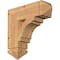 Ekena Millwork Merced Arts & Crafts Smooth Bracket, Western Red Cedar, 5 1/2"W x 20"D x 20"H BKT06X20X20MRC03SWR - alternate 1